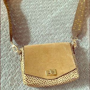 Free people leopard purse